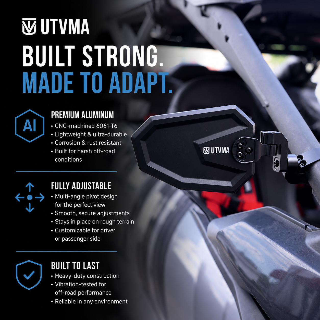 Recon Sideview Mirrors