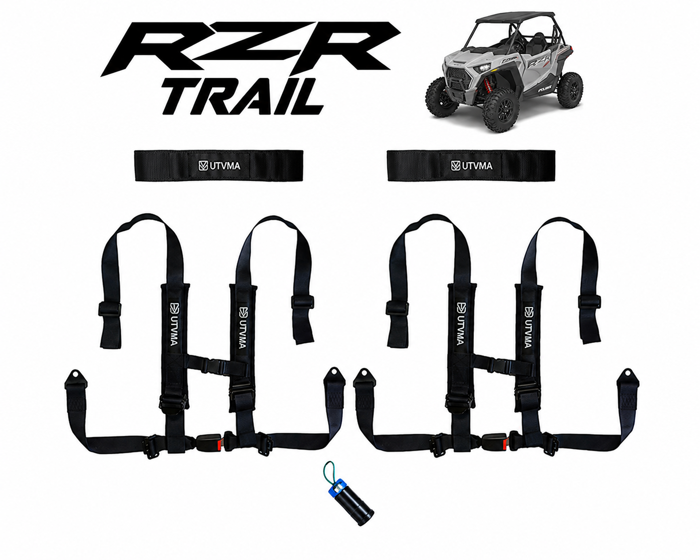 RZR Trail Harness Kit (2015-2025) – UTV Mountain Accessories