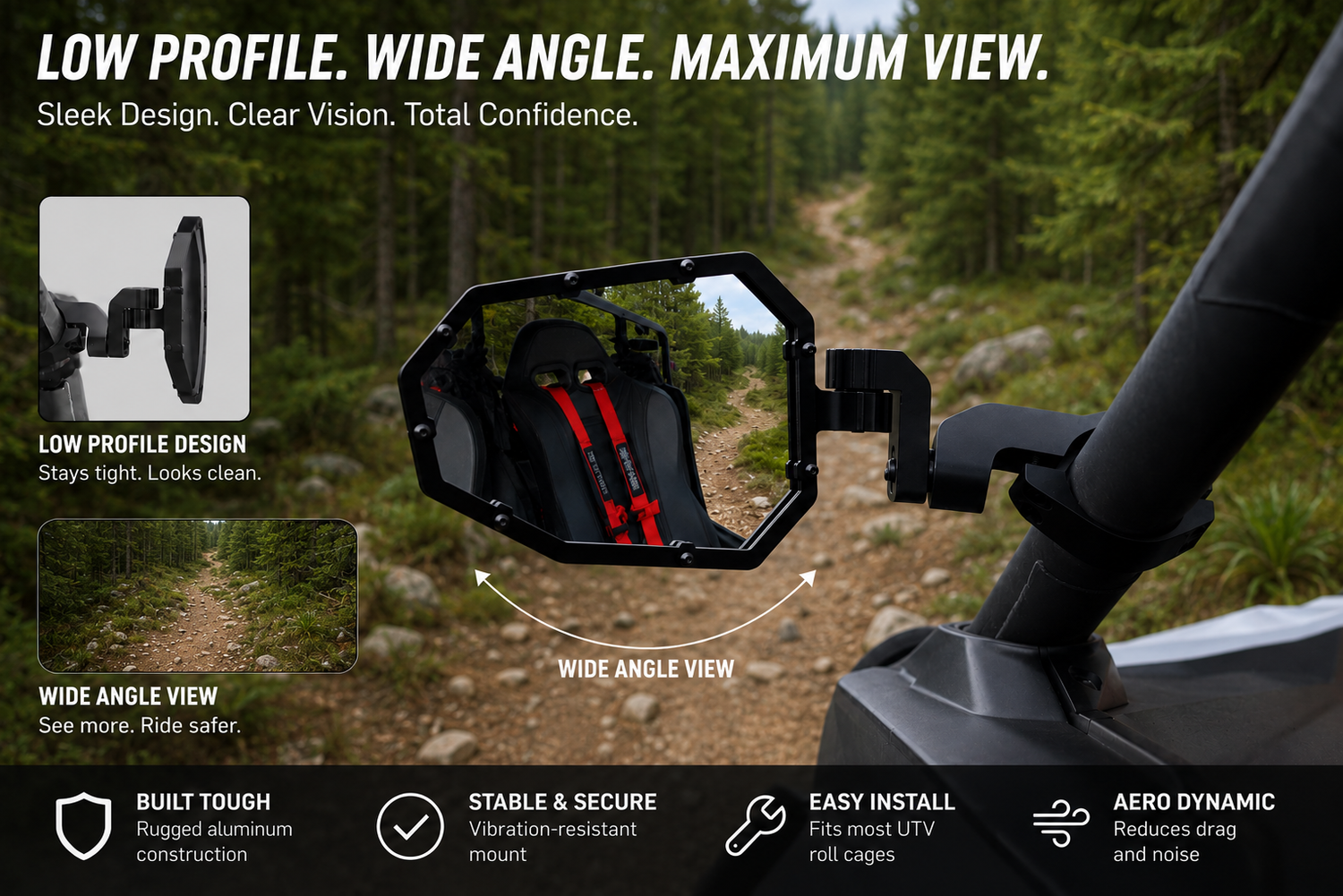 Recon Sideview Mirrors