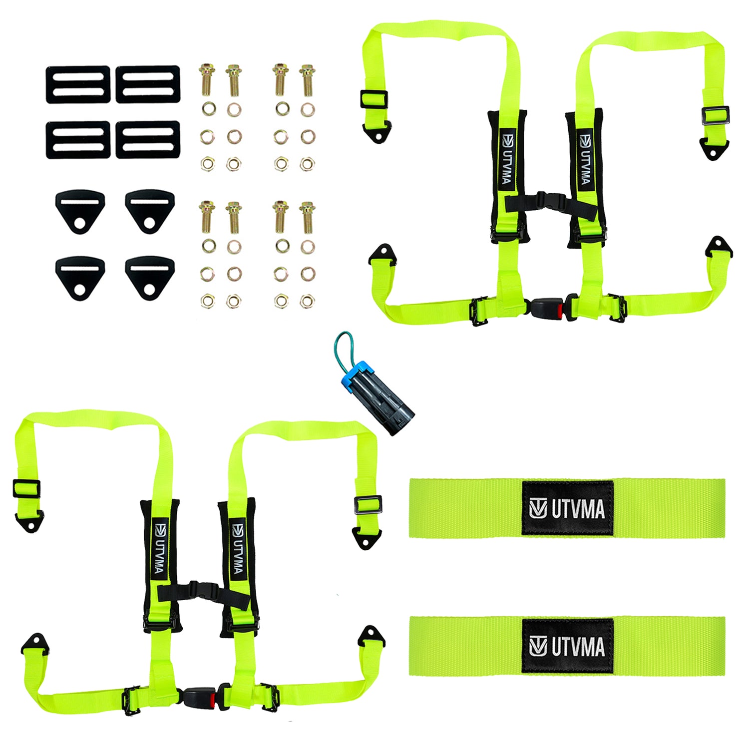Two Harness Pack Auto Buckle with Harness Collars
