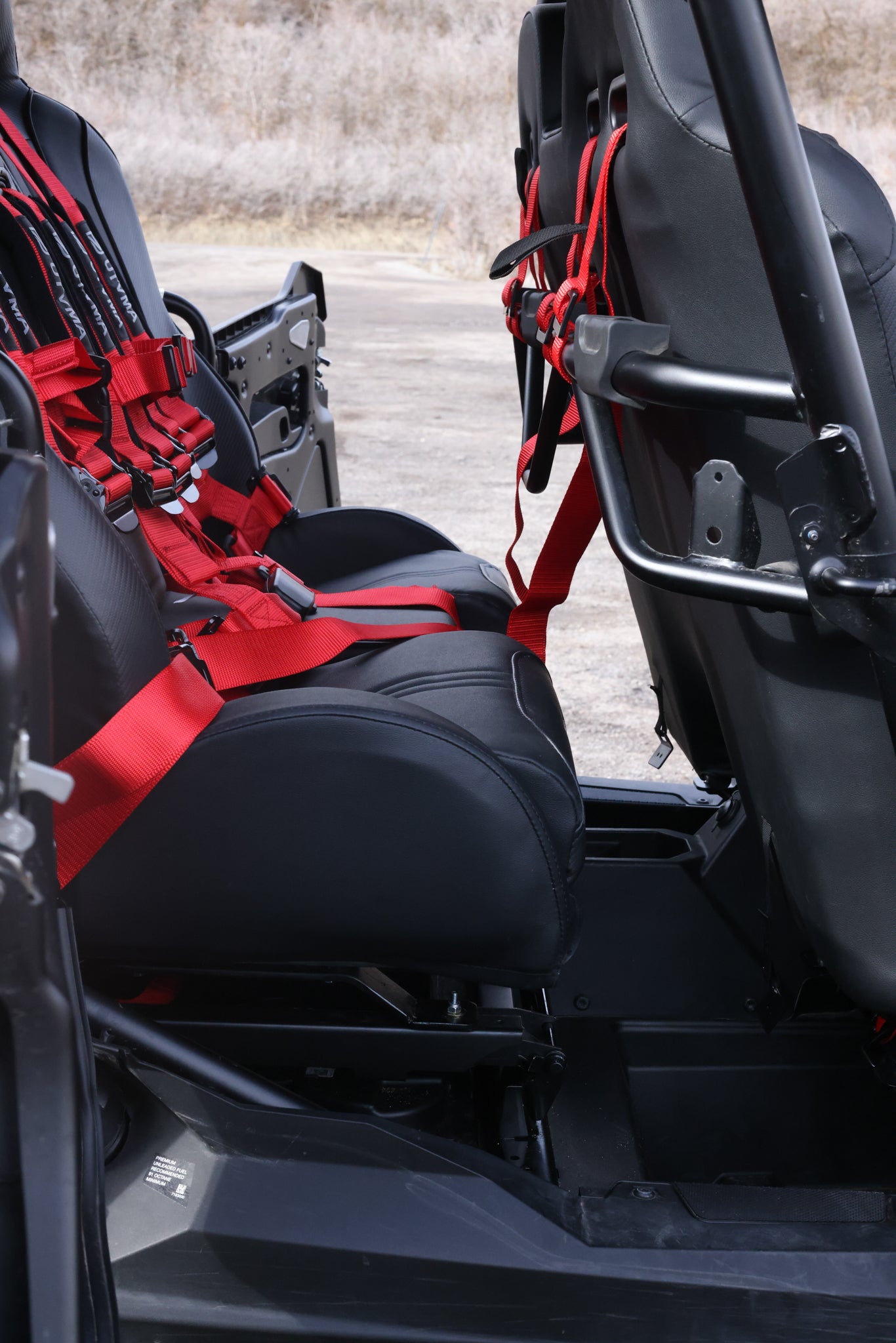 2024 RZR 1000 Front/Rear Bench Seat W Harnesses 2 and 4 seater