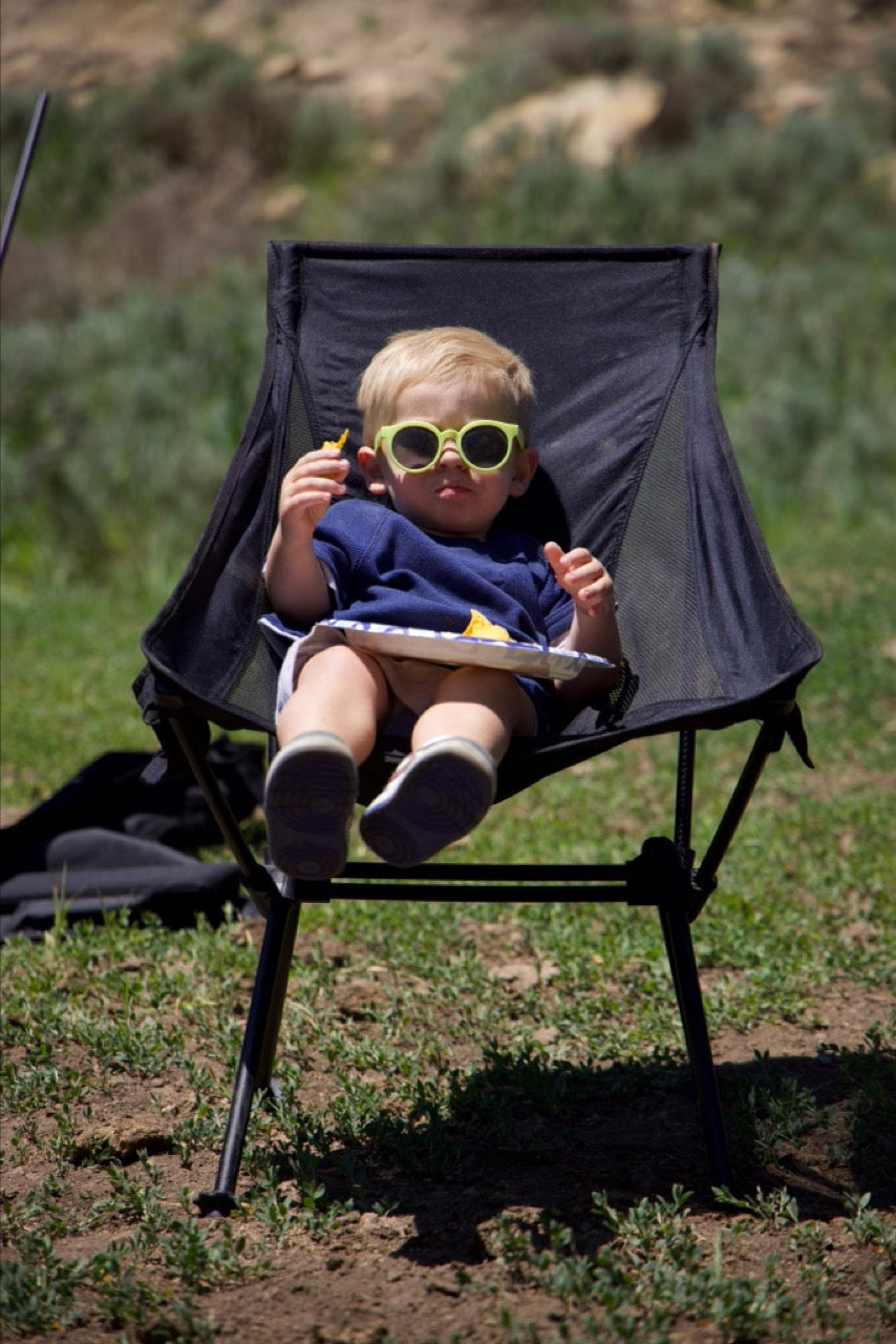 Large Camp Chair with Roll Cage Bag