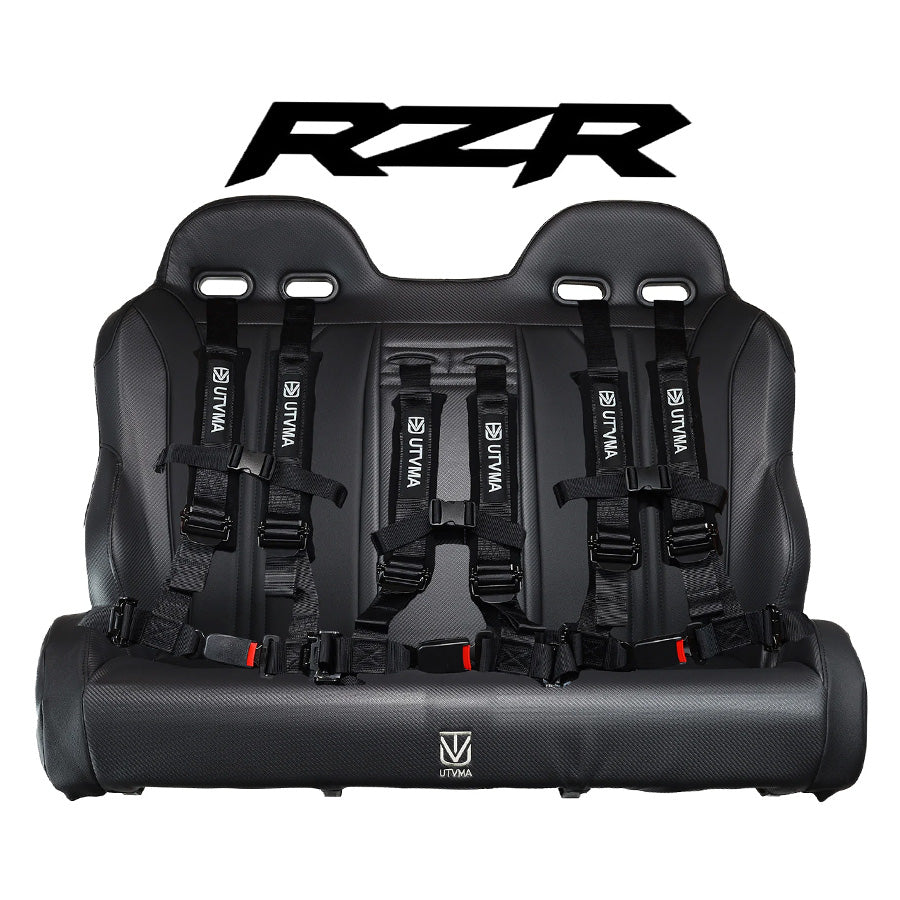 RZR 900/800 Rear Bench Seat W Harnesses (2010-2014)
