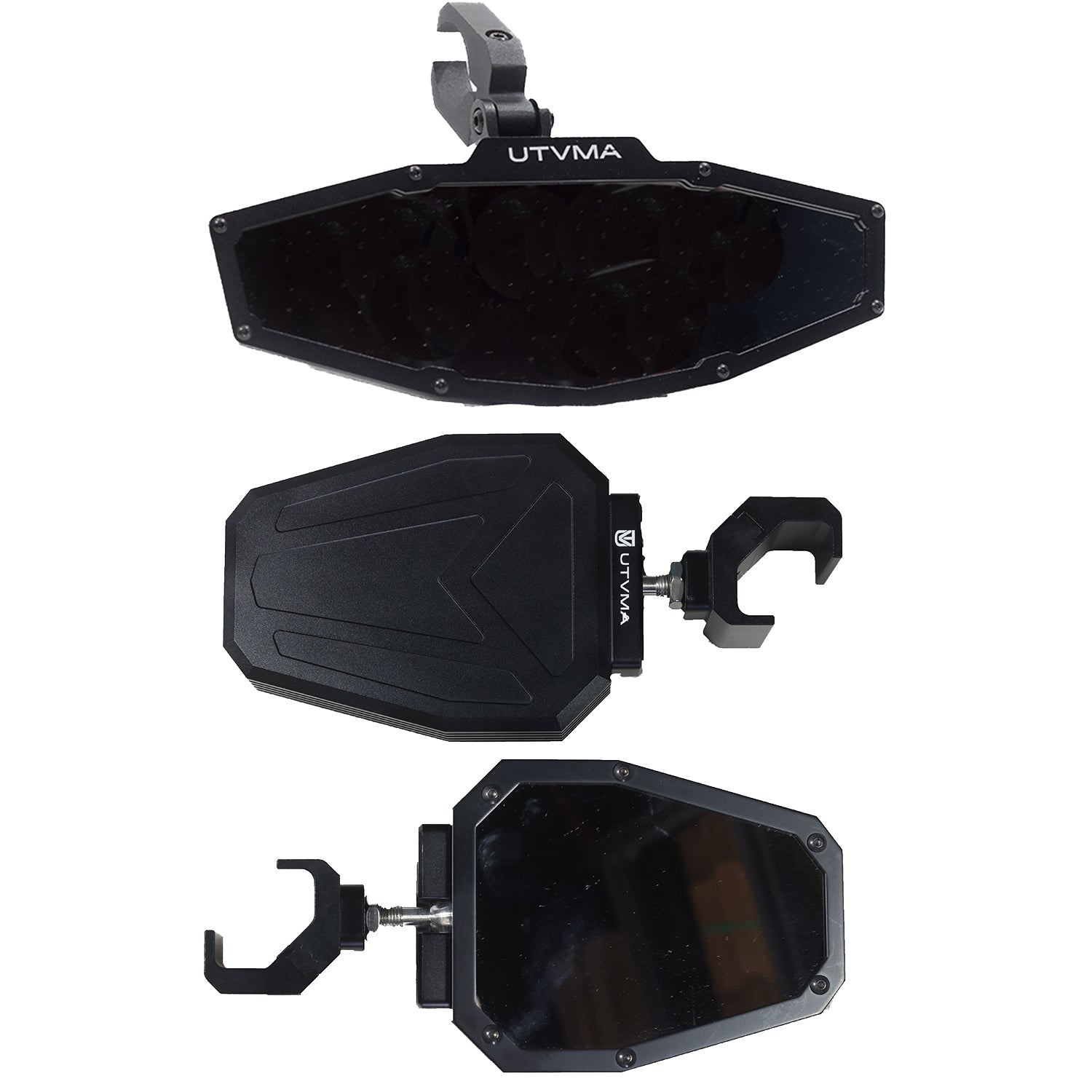 UTVMA Rearview and Sideview Mirror Kit