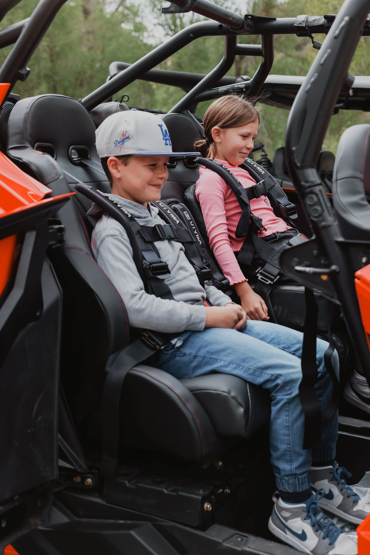 RZR 4 PRO Rear Bench Seat & Pair of Front Bucket Seats Set (2020-2024)