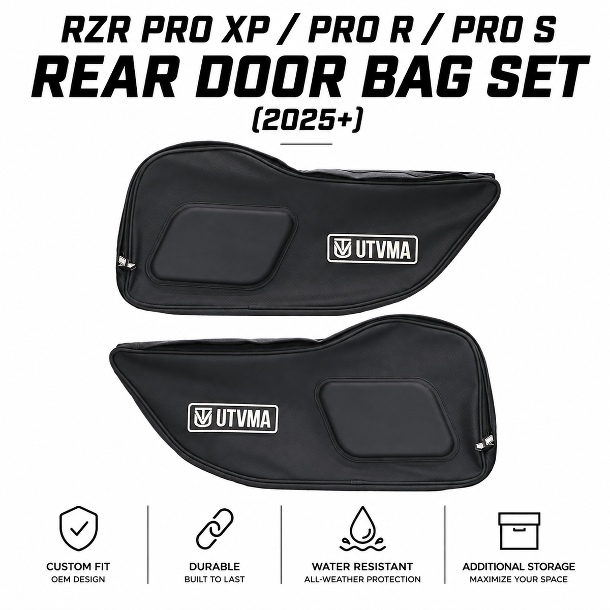 RZR Pro XP/Pro R/Pro S Door Bag Set Door Bag Set (2025+)