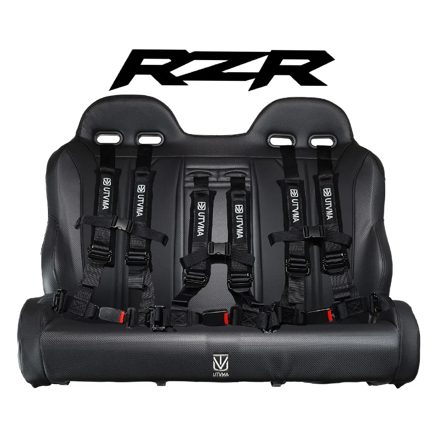 RZR 800 Rear Bench Seat & Pair of Front Bucket Seats Set (2010-2014)