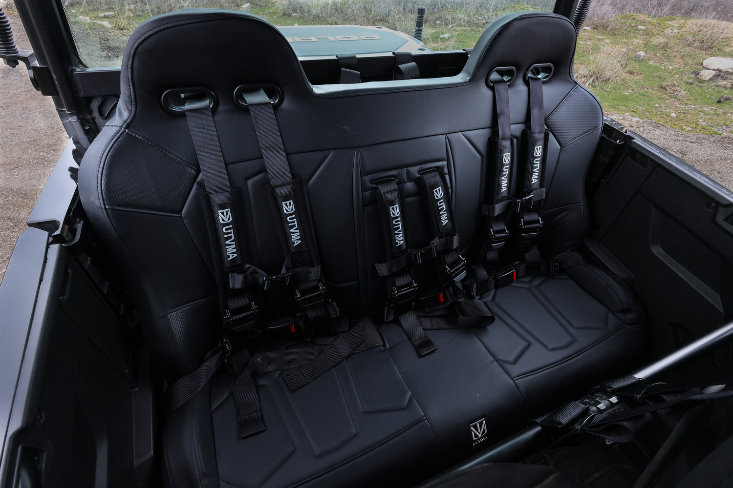 General 1000 Rear Bench Seat W Harnesses (2017-2025)