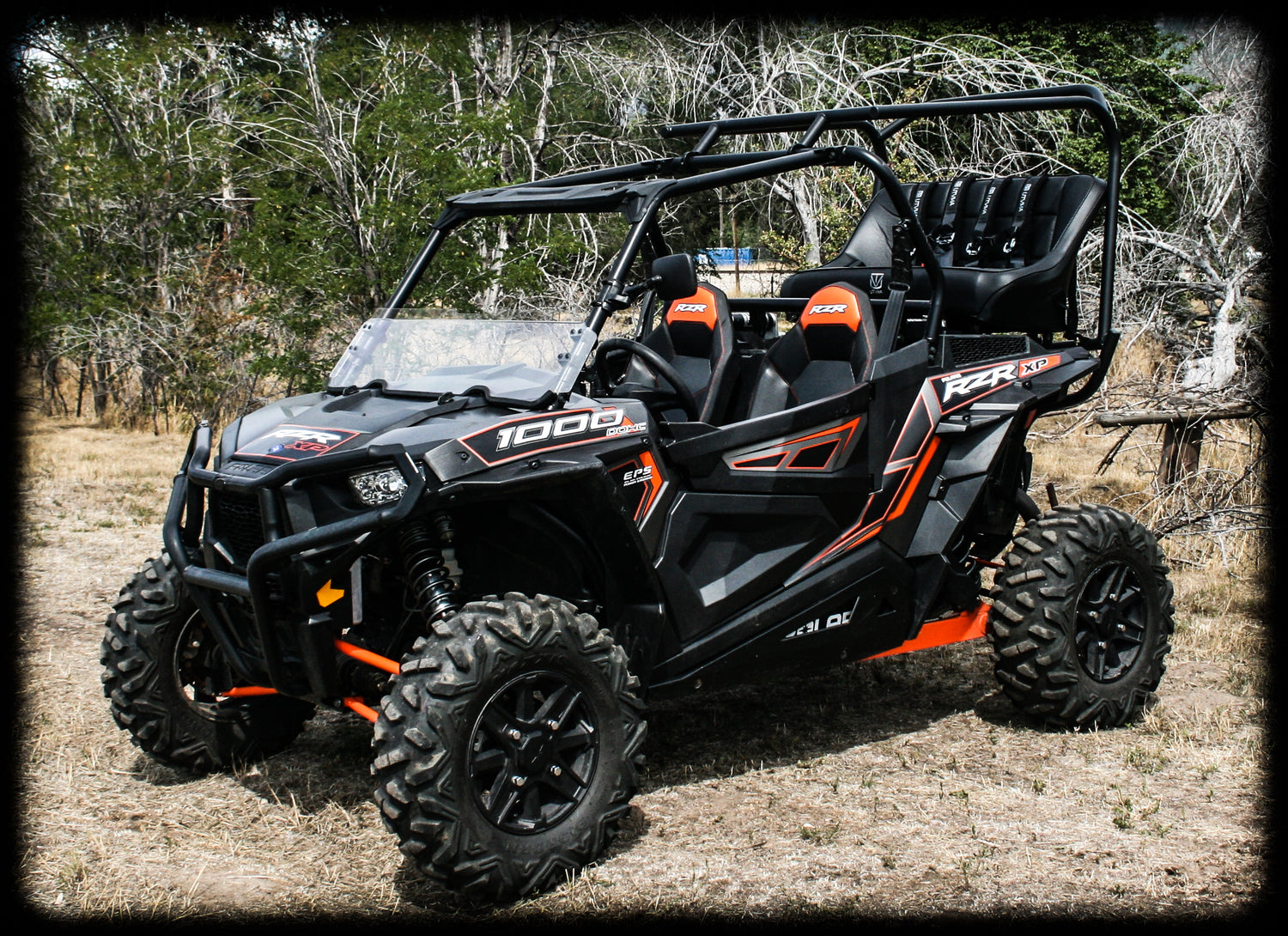 RZR 1000 Backseat and Roll Cage Kit (2014-2023)