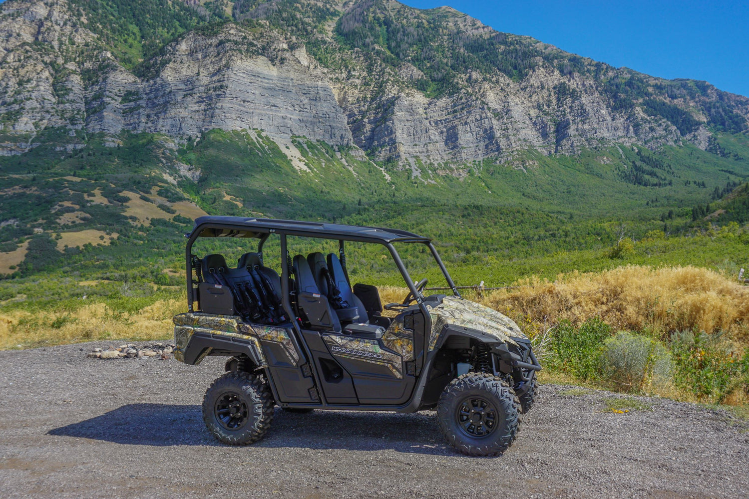 Yamaha Wolverine X4 Rear Bench Seat (2018-2025) W Harnesses