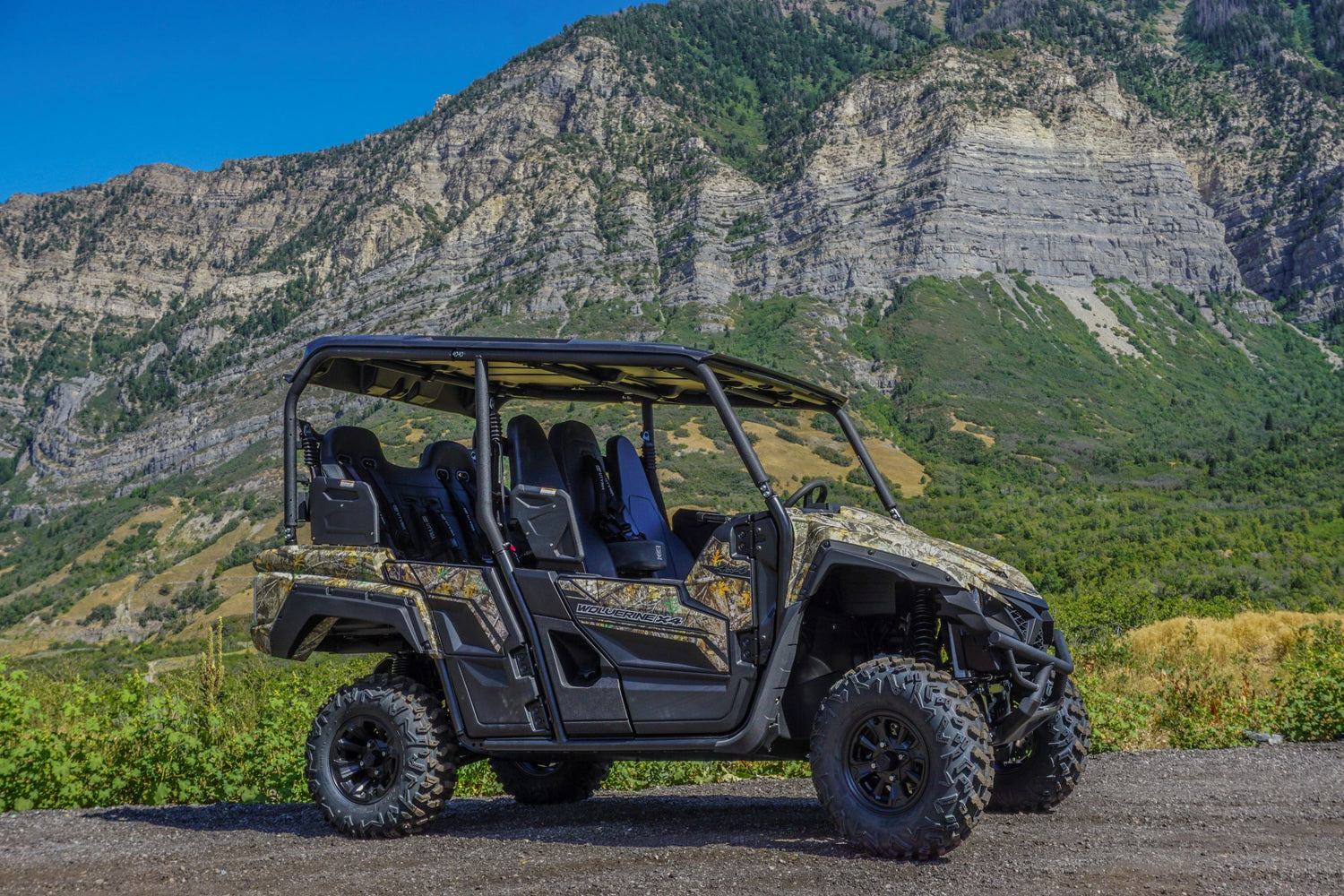 Yamaha Wolverine X4 Rear Bench Seat (2018-2025) W Harnesses