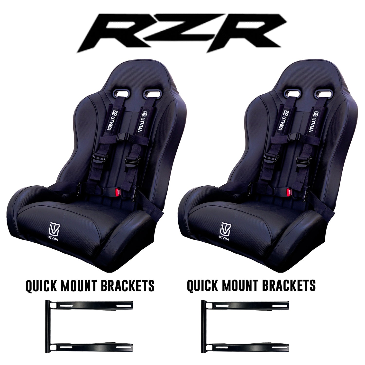 RZR PRO Front Bucket Seats with Quick Mount Brackets