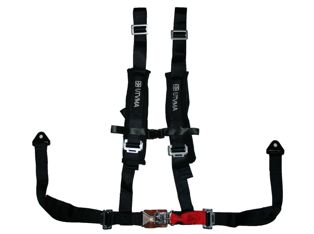 RZR 4-Point Harness Seat Pass Through Kit with Override Clip
