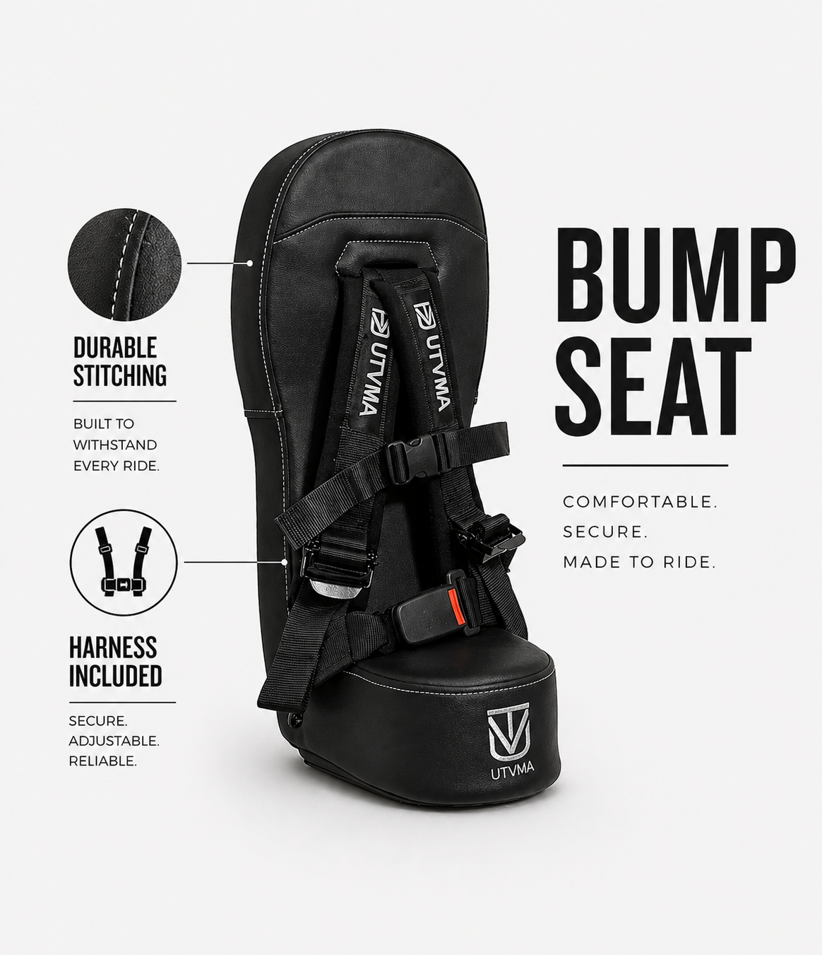 Maverick X3 Bump Seat (2017+)