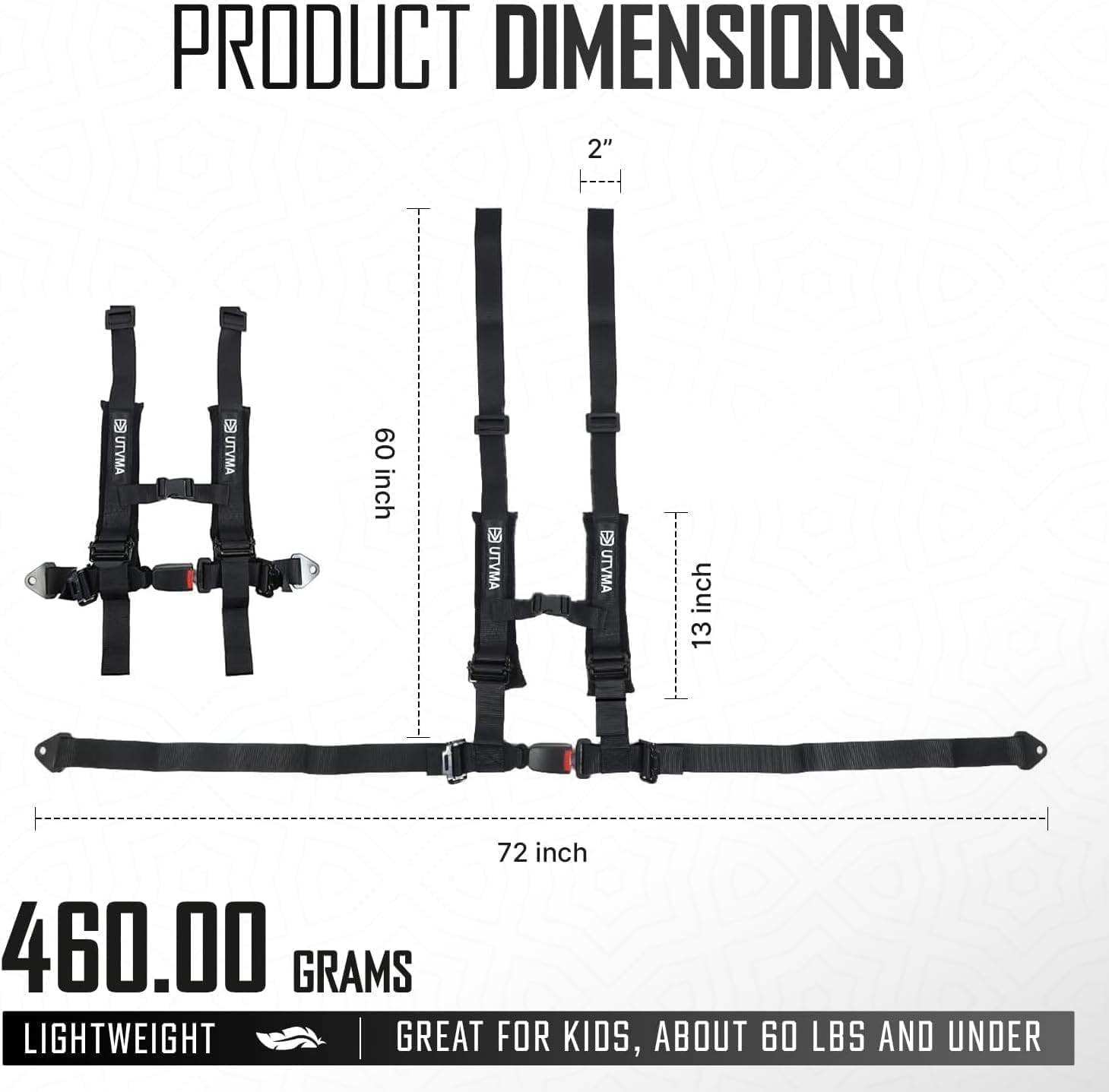 RZR 900 Bump Seat (2011-2014)