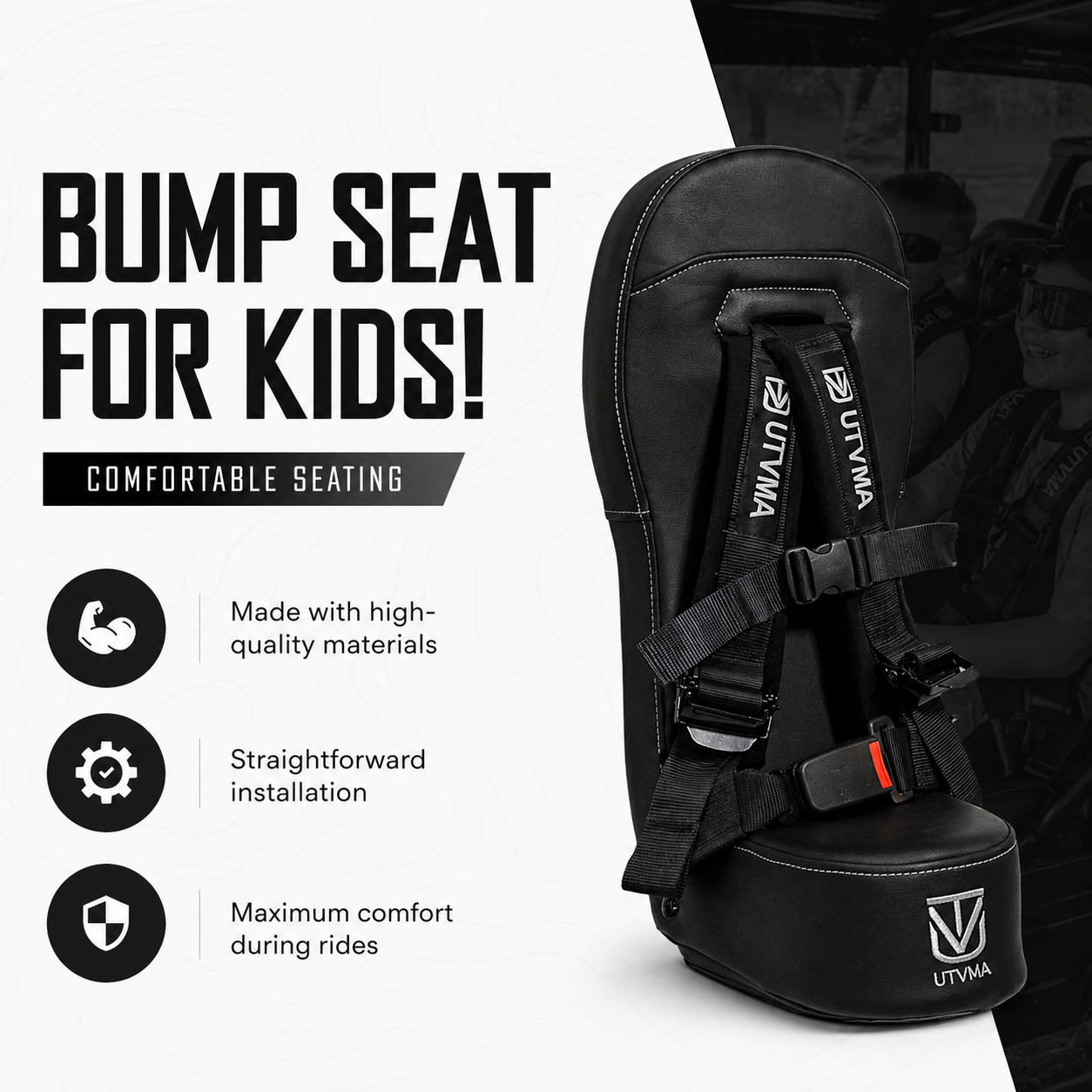 RZR 570 Bump Seat (2017-2022)