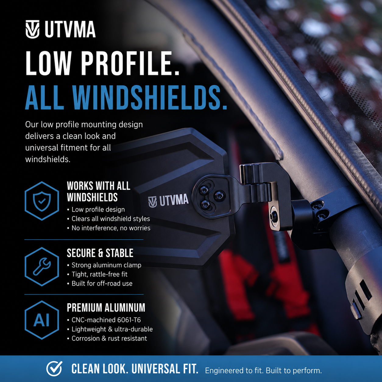 Recon Sideview Mirrors