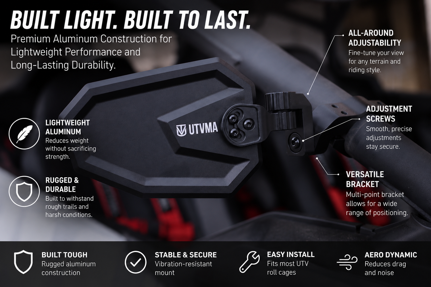 Recon Sideview Mirrors