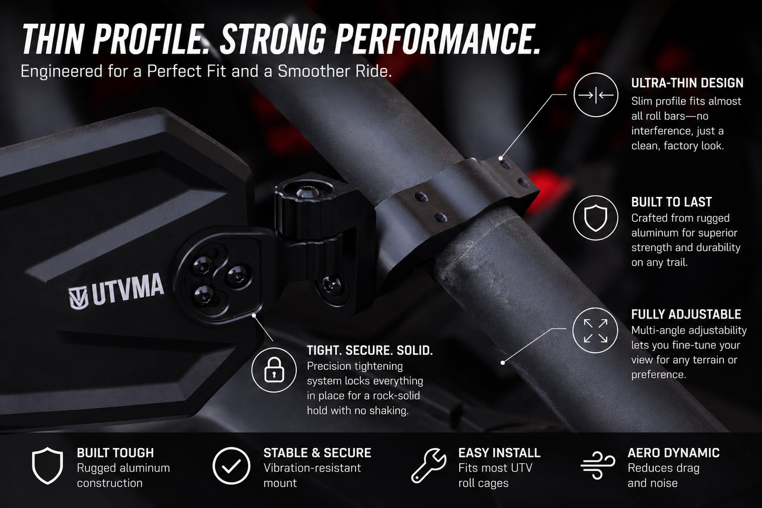 Recon Sideview Mirrors