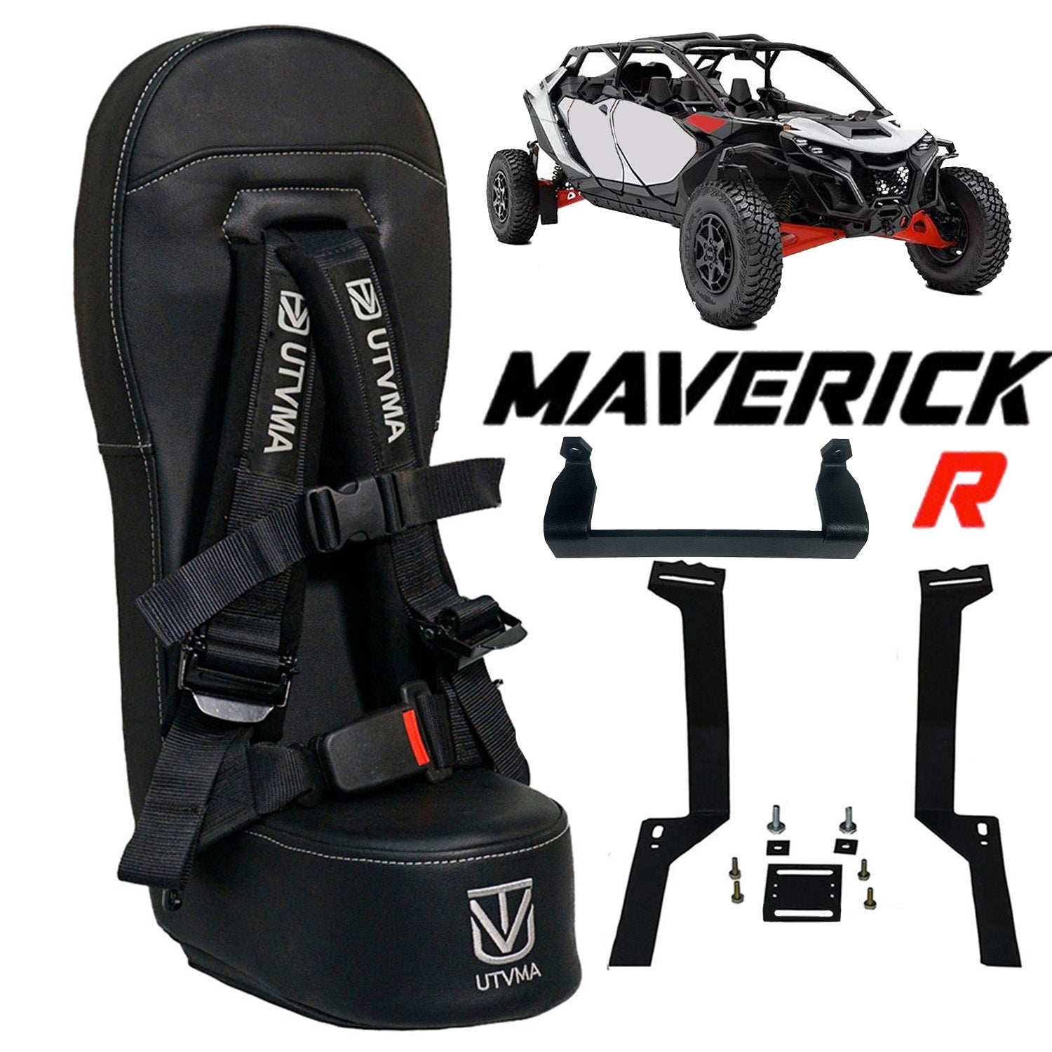 Maverick R Max Rear Bump Seat (2025+)