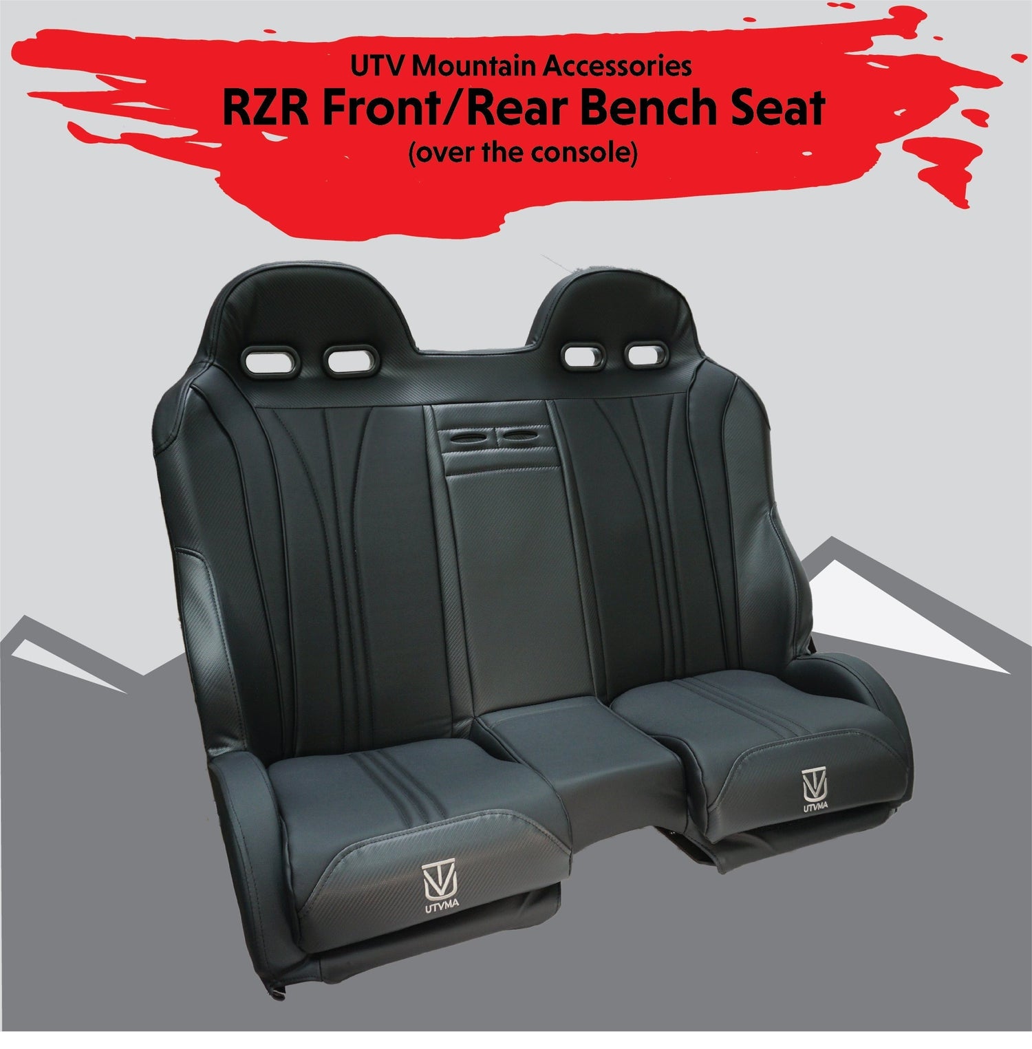 RZR Trail and RZR S Front Bench Seat W Harnesses(2015-2024)