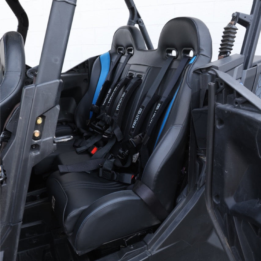 Commander Max Rear Bench Seat (2021+) W Harnesses