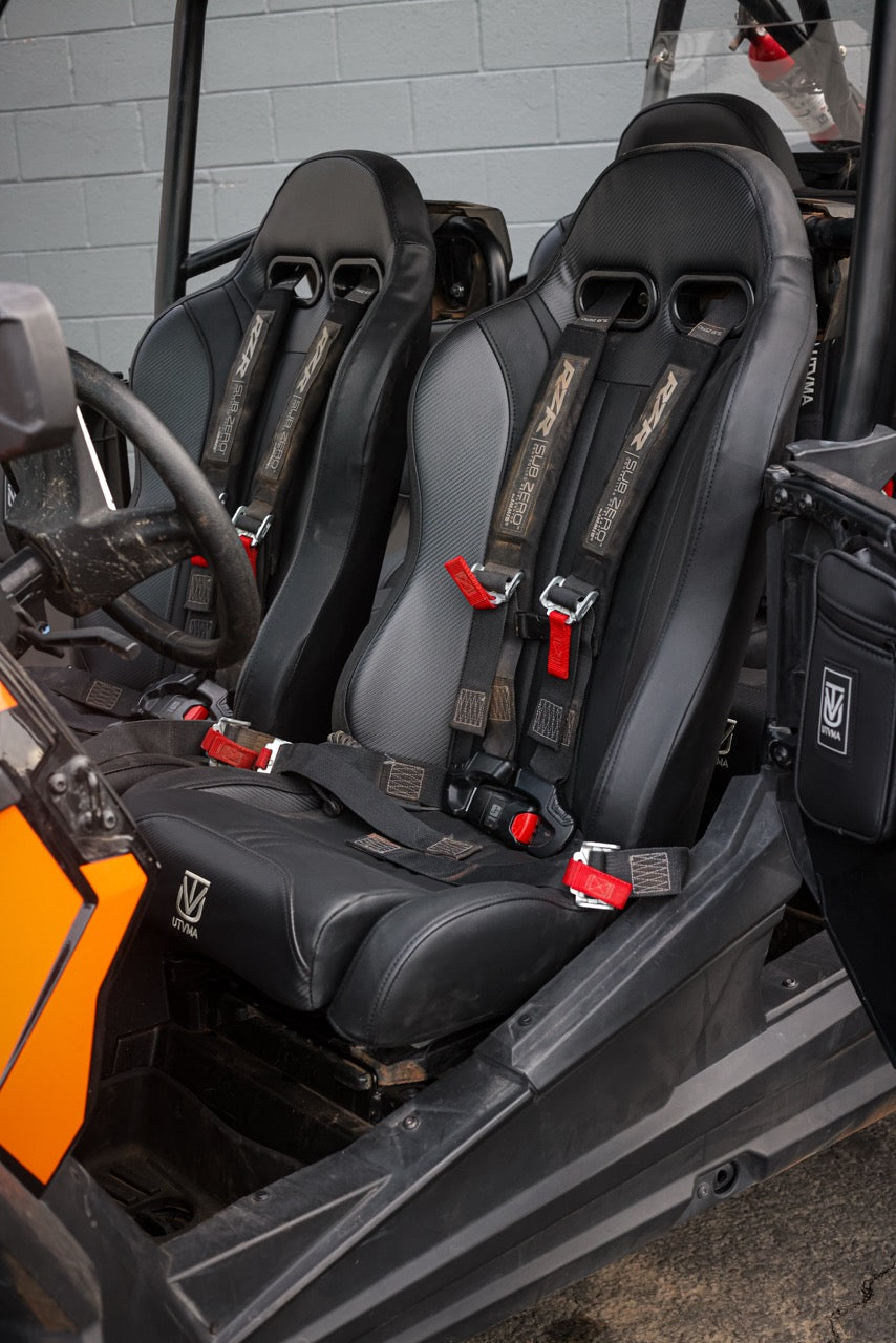 RZR 1000 Rear Bench Seat & Pair of Front Bucket Seats Set – UTV