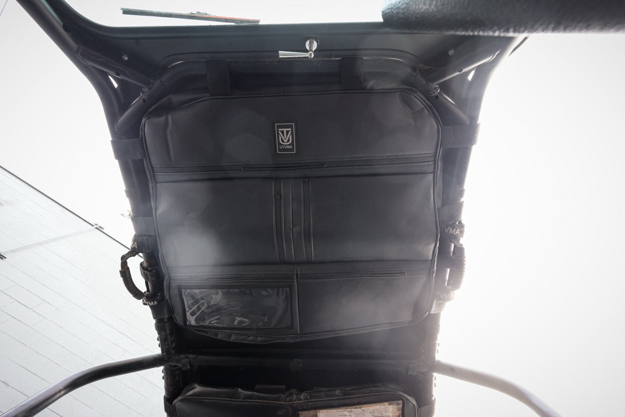 NICECNC Overhead Roof Storage Bag For Polaris RZR XP 1000 (2014-2023) – Black Oxford Fabric – UTV Cargo Organizer