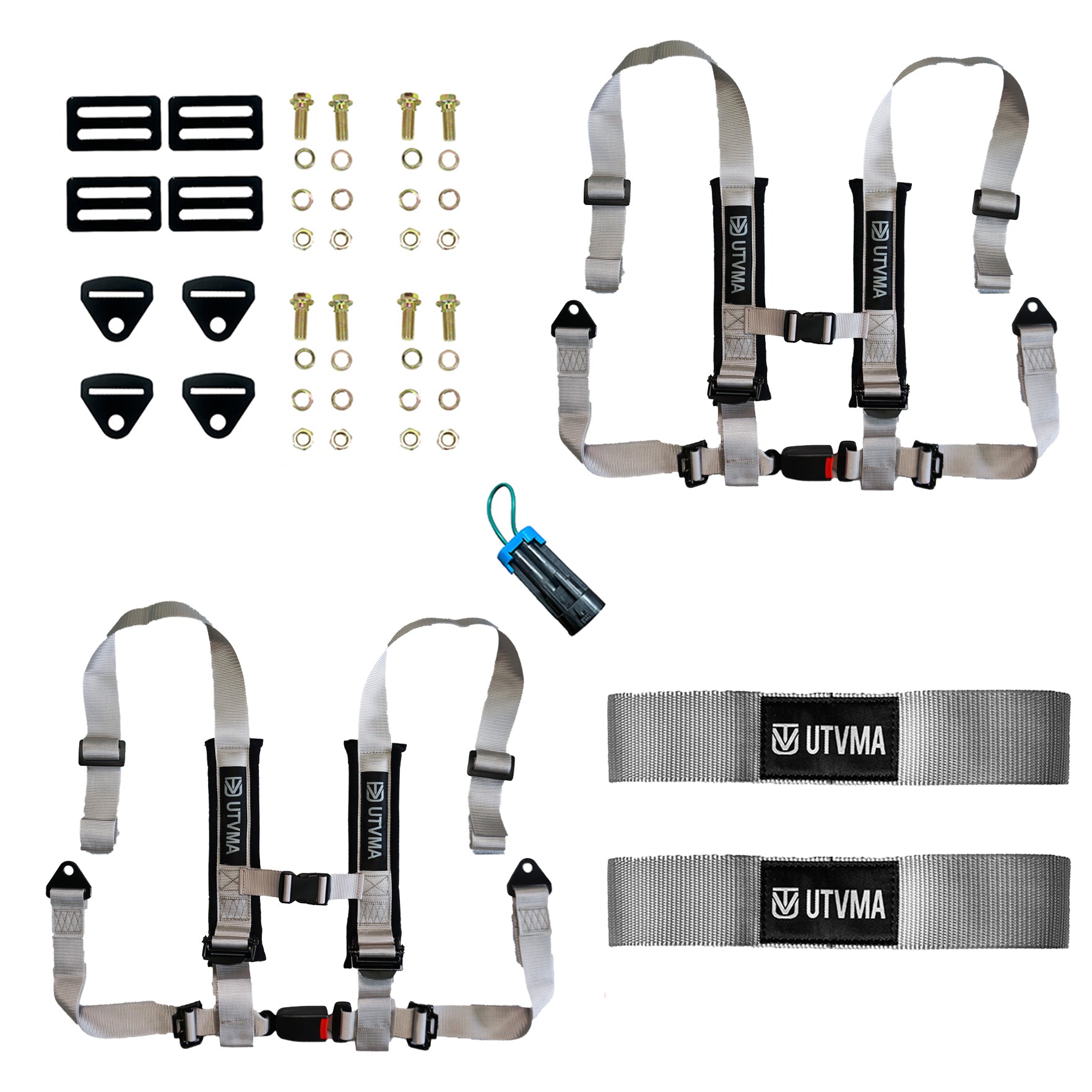 Two Harness Pack Auto Buckle with Harness Collars – UTV Mountain ...