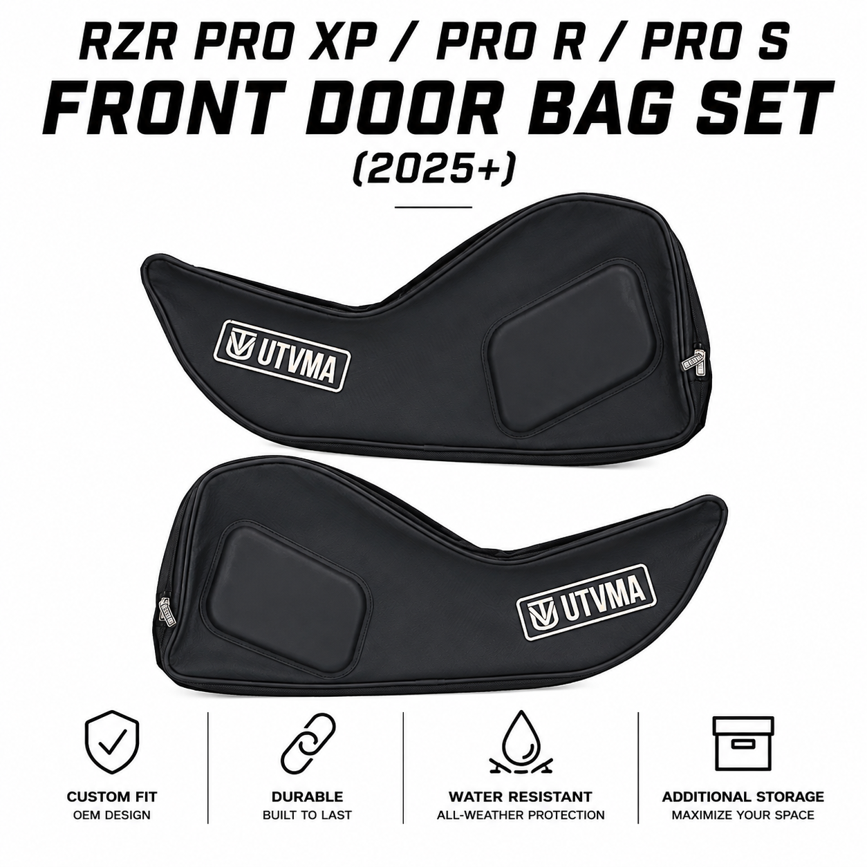 RZR Pro XP/Pro R/Pro S Door Bag Set Door Bag Set (2025+)