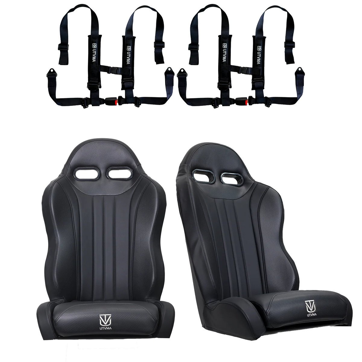 Maverick Sport Max Rear Bench Seat & Pair of Front Bucket Seats Set (2019+)