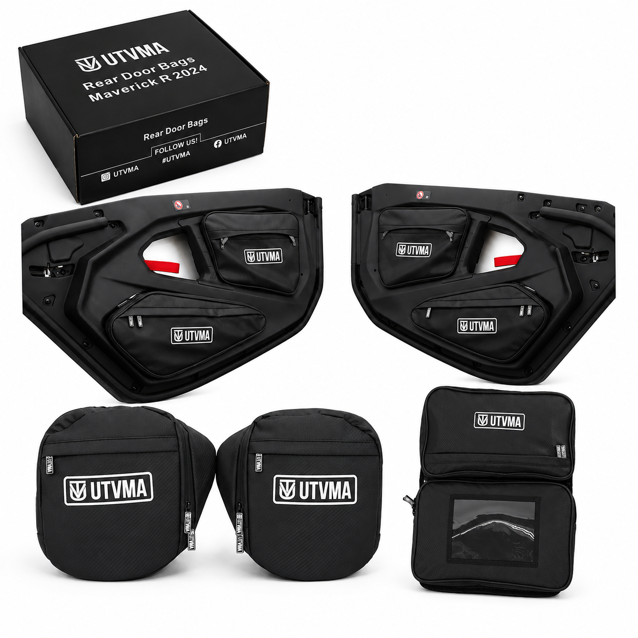 Can-Am Maverick R Door Bag Set (2024+) | Can-Am Maverick R Max Door Bag Set (2025+)