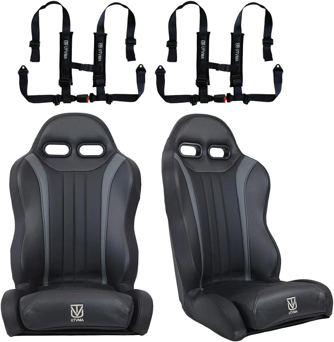 Commander Max Rear Bench Seat & Pair of Front Bucket Seats Set (2021+)