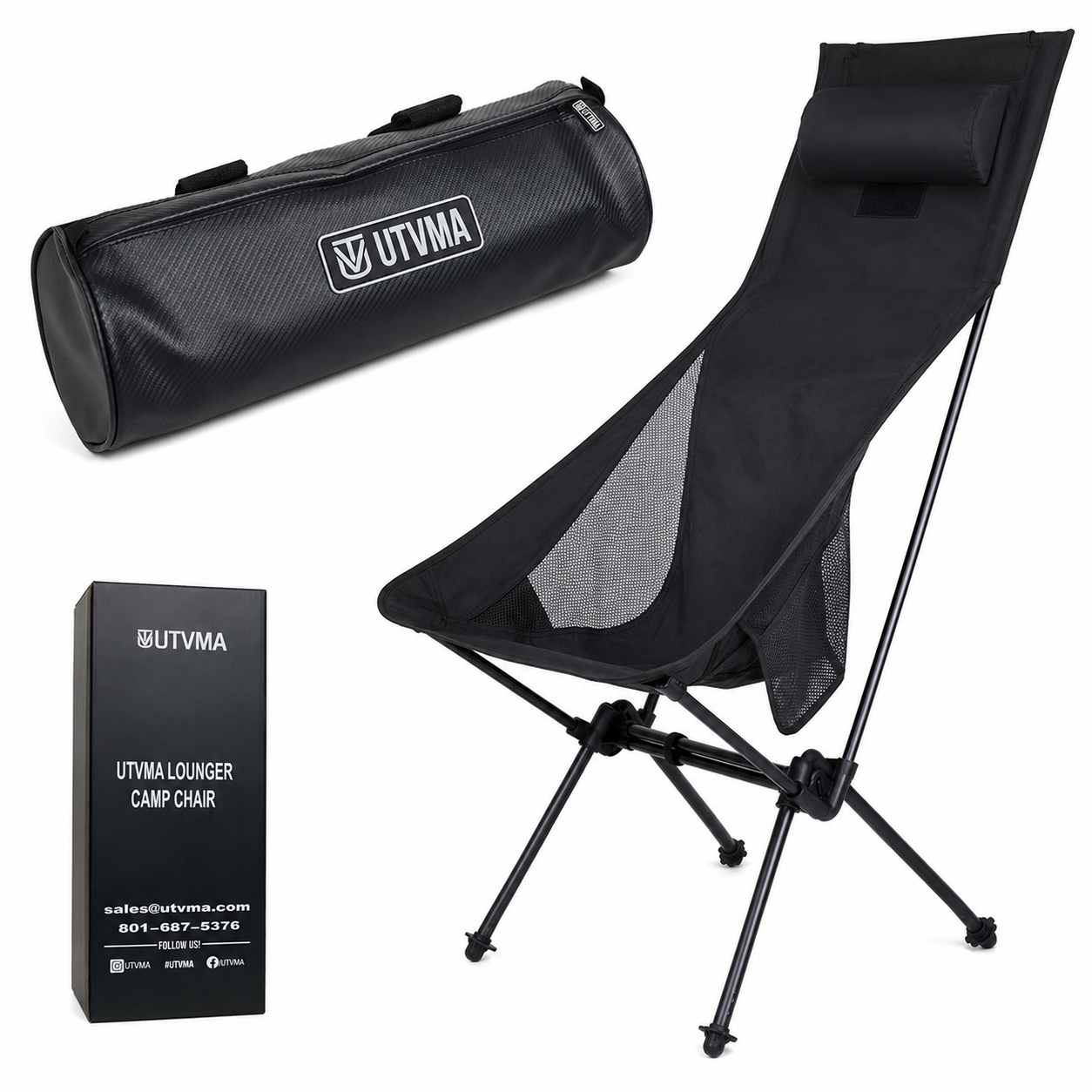 UTVMA Trail Lounger with Roll Cage Bag