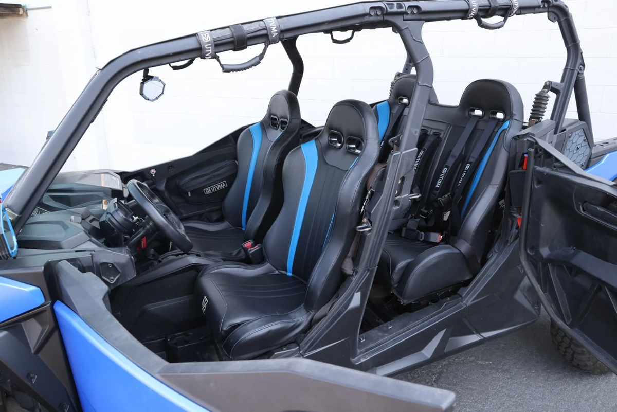 Commander Max Rear Bench Seat & Pair of Front Bucket Seats Set (2021+)