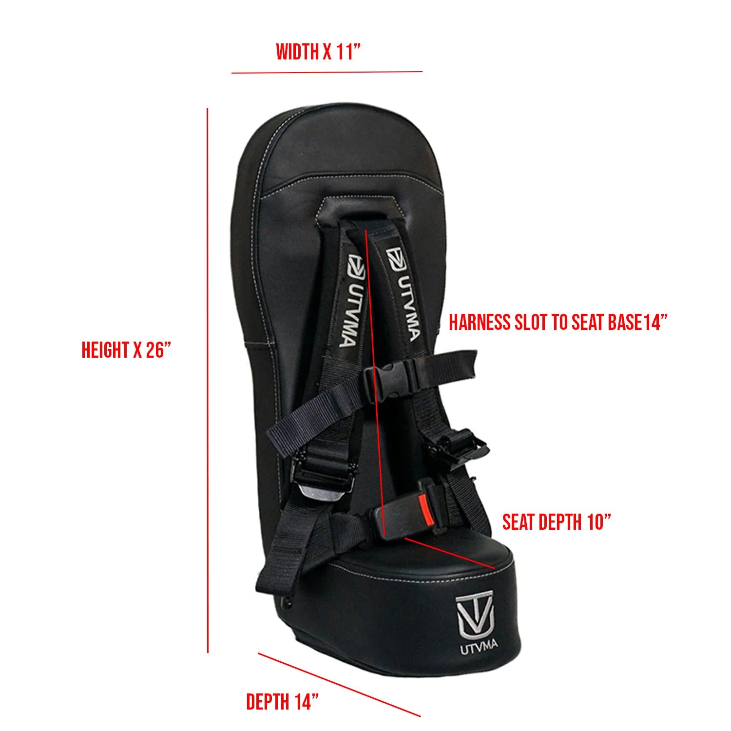 RZR 4 1000 Bump Seat Set (Front and Rear)