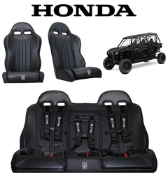 Honda Talon 4 Rear Bench Seat and Front Bucket Seats Set