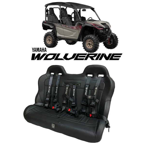 Yamaha Wolverine RMAX 4-Seater Side By Side Rear Bench Seat – UTV