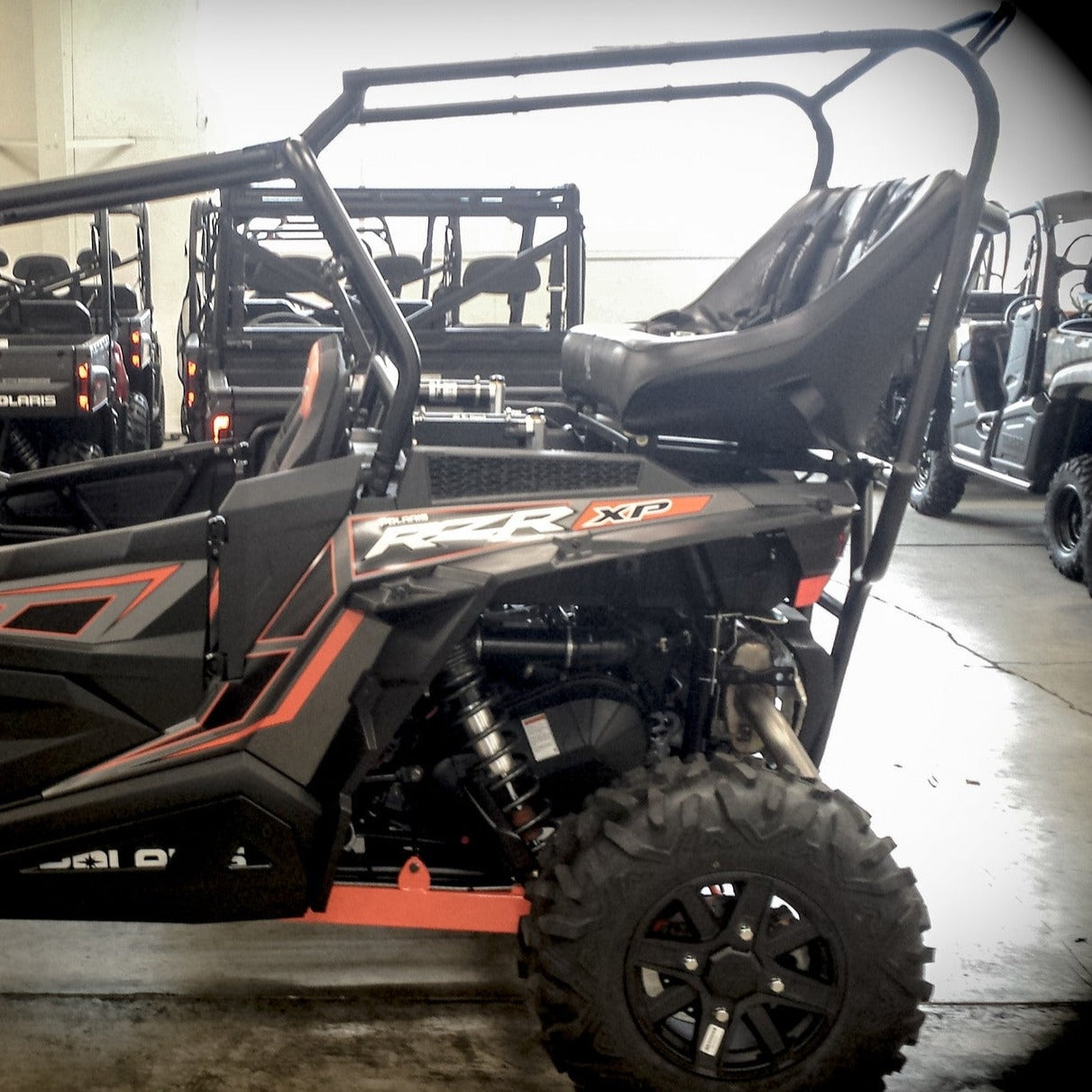 Polaris RZR Roll Cage Kit and Backseat - RZR 1000 Accessories – UTV ...