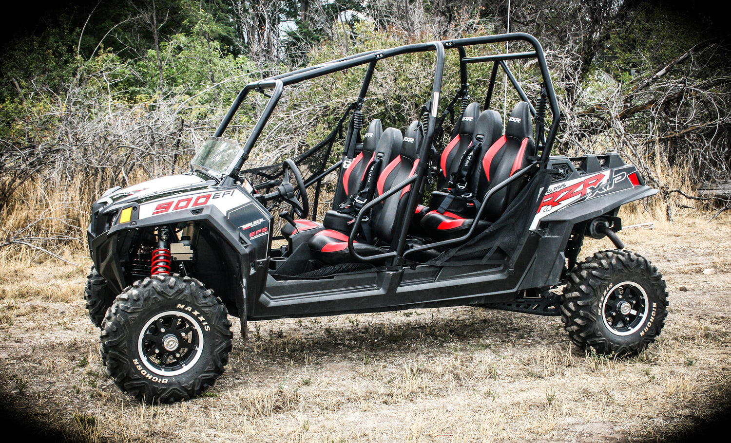 RZR 4 900 Bump Seats (Front and Rear)