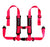 2-inch 4-point Harness with Auto Buckle
