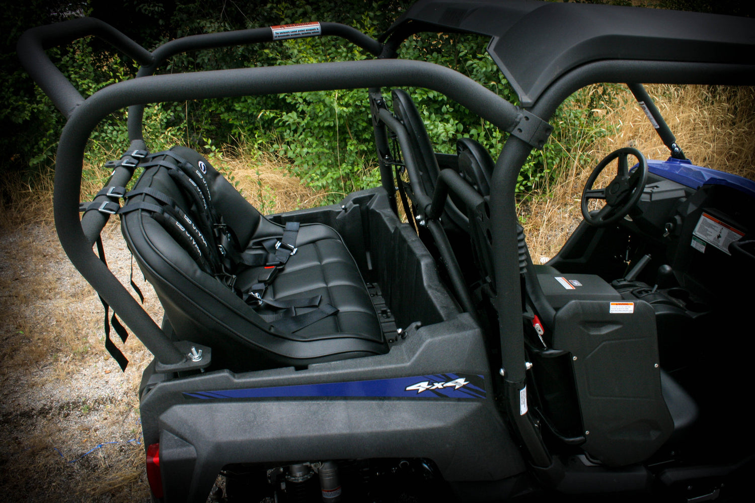 Yamaha Wolverine Backseat and Roll Cage Kit (2016-2018)