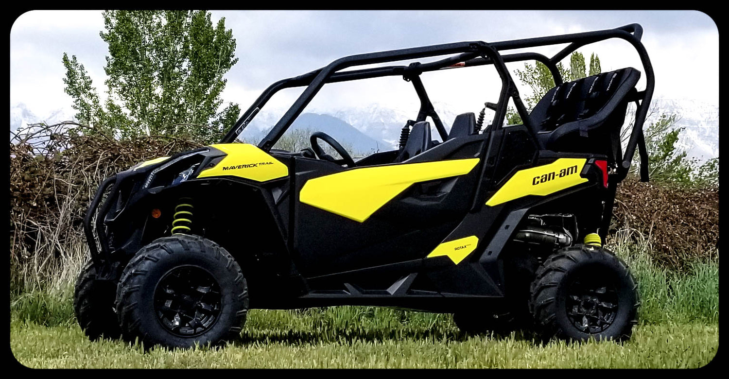 Maverick Trail Backseat and Roll Cage kits (2018-2024)