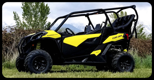 Maverick Trail Back seat and Roll Cage kits (2018-2024)