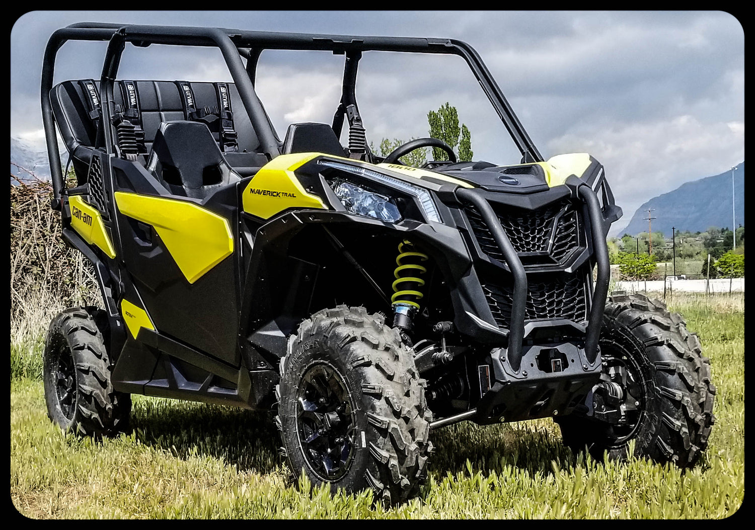 Maverick Trail Backseat and Roll Cage kits (2018-2024)