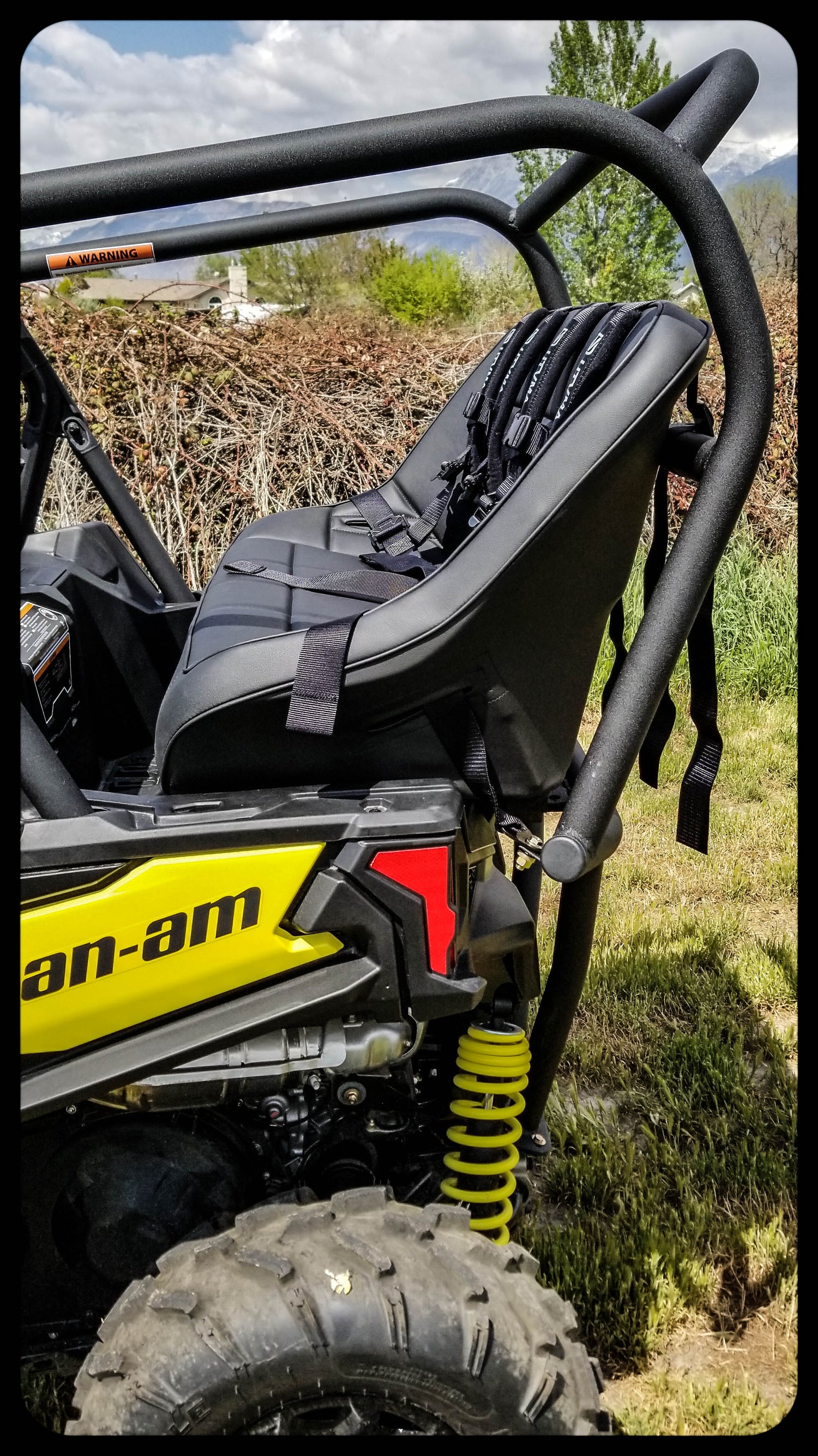 Maverick Trail Back seat and Roll Cage kits (2018-2024)