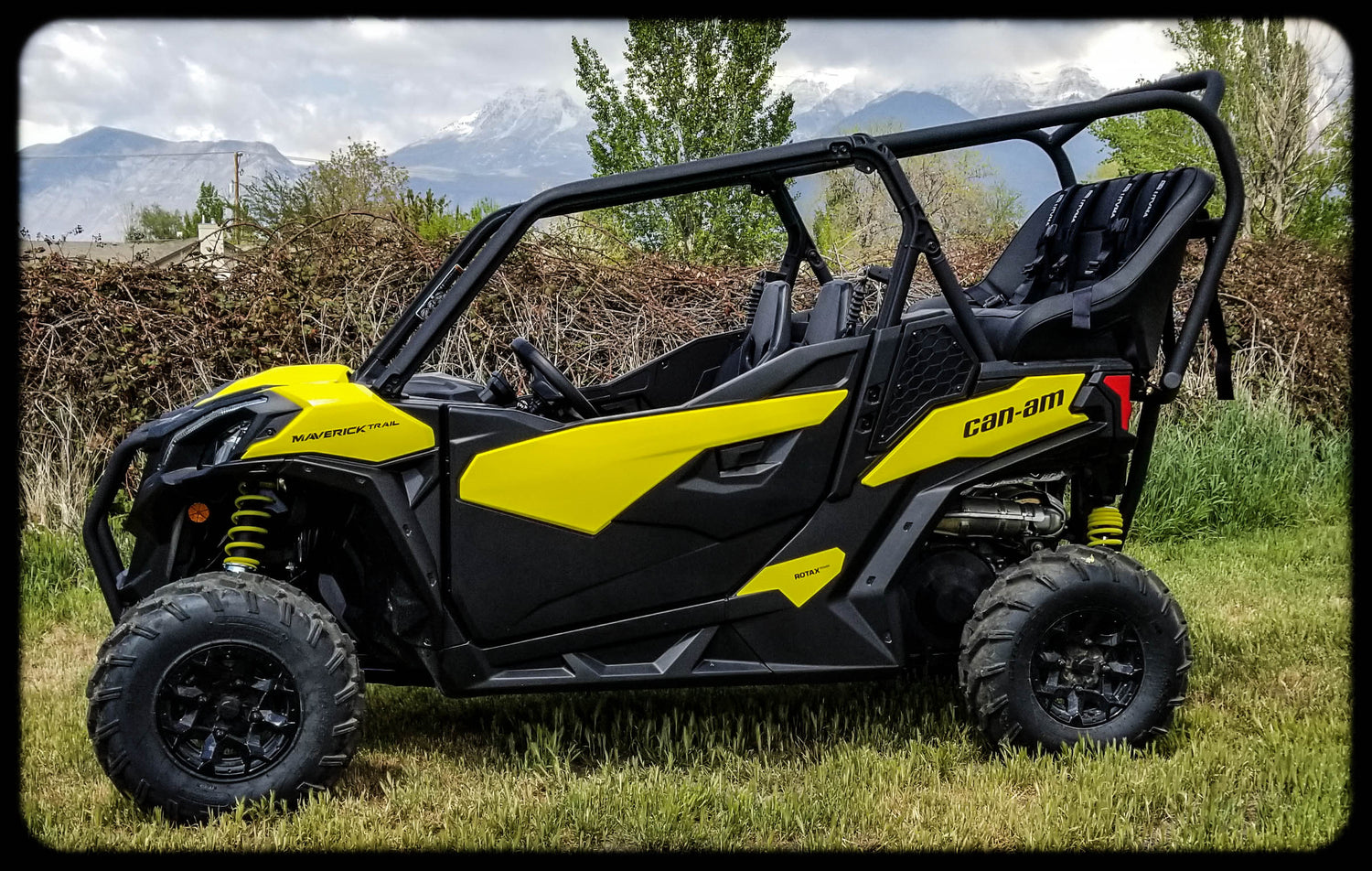 Maverick Trail Backseat and Roll Cage kits (2018-2024)