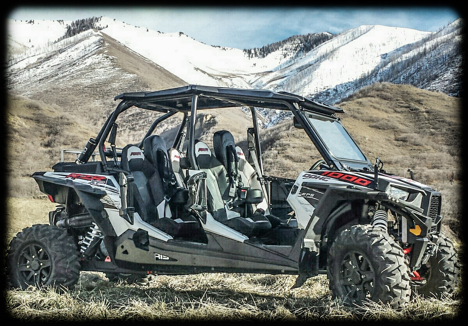 RZR 4 900 Bump Seat Set (Front and Rear)