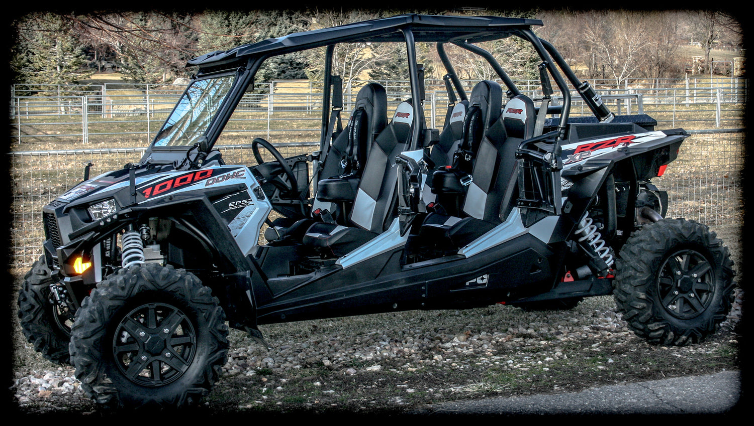 RZR 4 1000 Bump Seat Set (Front and Rear)