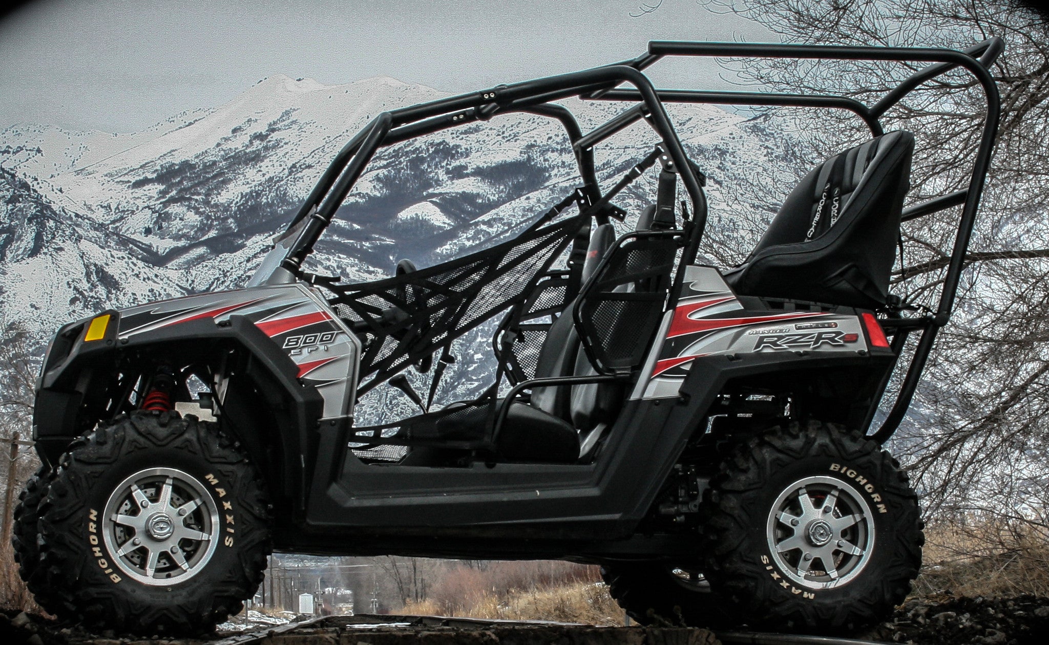 RZR 800 Back Seat and Roll Cage Kit (2008-2014) – UTV Mountain Accessories